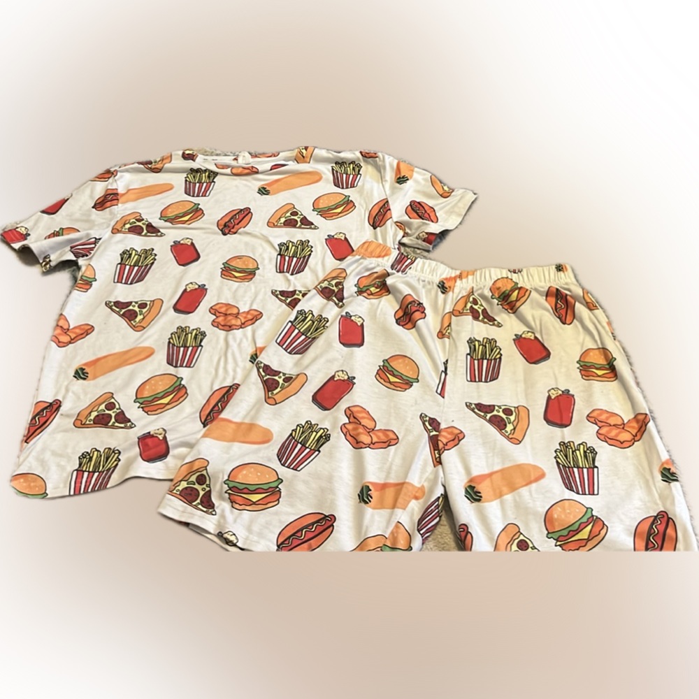 Pizza Pajamas Tween Sz 13/14